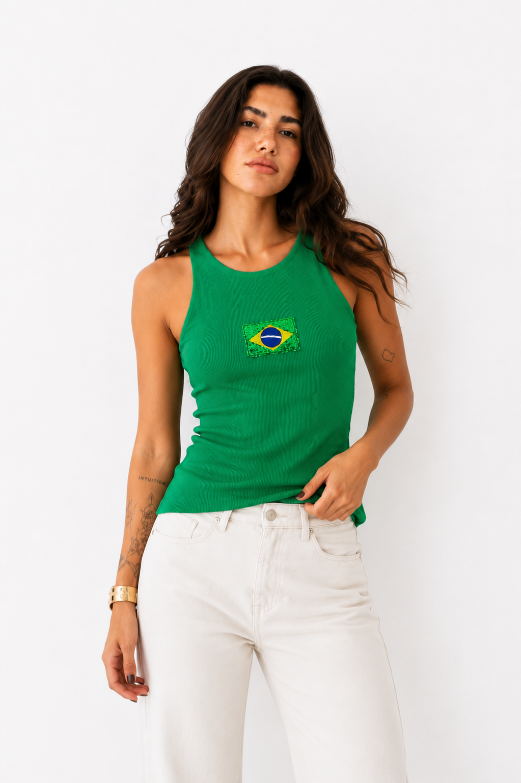 Regata ribana Brasil verde