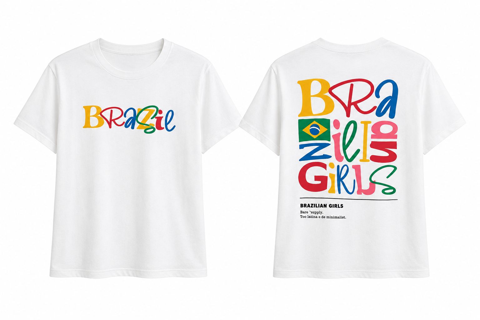 Camiseta BrasilCores